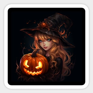 Witch girl Sticker